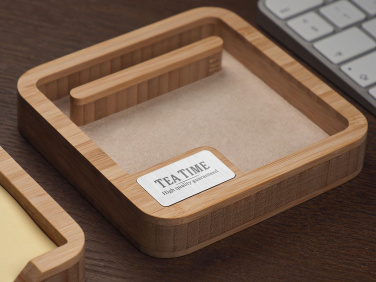 Logo trade promotional product photo of: Wooden desk organiser 1846292