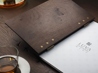 Logo trade business gifts image of: Menu cover 1862121