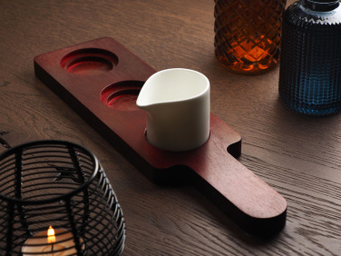 Logo trade promotional item photo of: Wooden 3 Shot Serving Board 1863121
