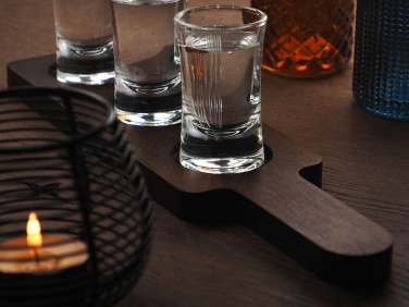 Logotrade business gifts photo of: Wooden 3 Shot Serving Board 1863121