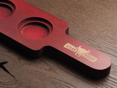 Logotrade promotional product picture of: Wooden 3 Shot Serving Board 1863121