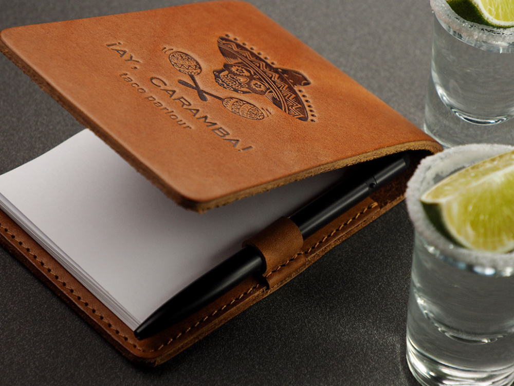 Logotrade promotional giveaway image of: Waiter notepad 1202141