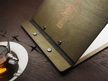 Logo trade promotional merchandise picture of: Menu cover 1905121