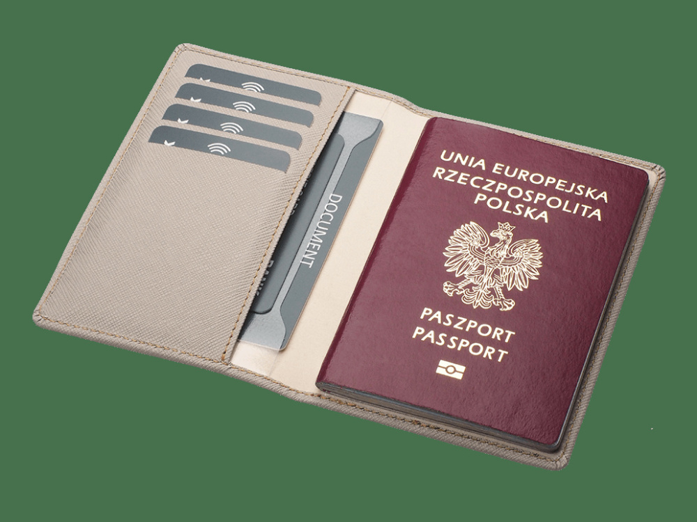 Logo trade promotional product photo of: RFID passport case 1301113