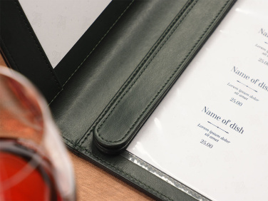 Logo trade corporate gifts image of: Menu cover 1056119