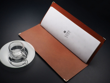 Logo trade promotional giveaways image of: Menu cover Ambiente 1947318