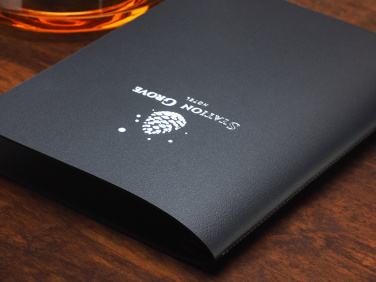 Logo trade advertising products image of: Menu cover 1788319