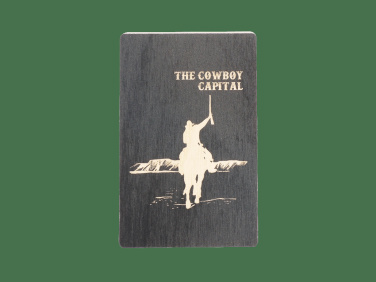 Logo trade promotional products picture of: Wooden magnet 2034121