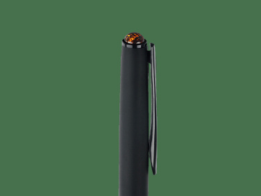 Logotrade corporate gift picture of: Ball pen with AMBER stone 2070036