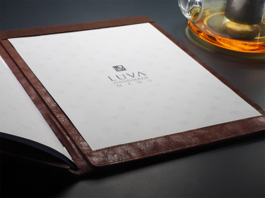 Logo trade promotional giveaways image of: Menu cover Fine Dining Pro 2013325