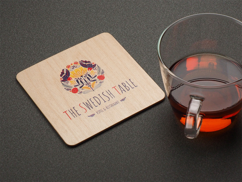 Logotrade promotional giveaway picture of: Coaster 1857121