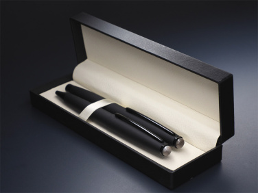 Logotrade corporate gift picture of: Striped Flint Pen set 1284036