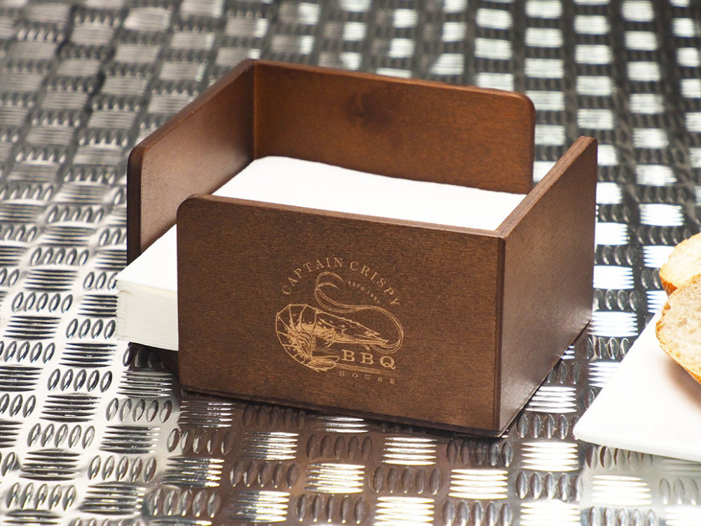 Logo trade promotional products picture of: Napkin box 1957121