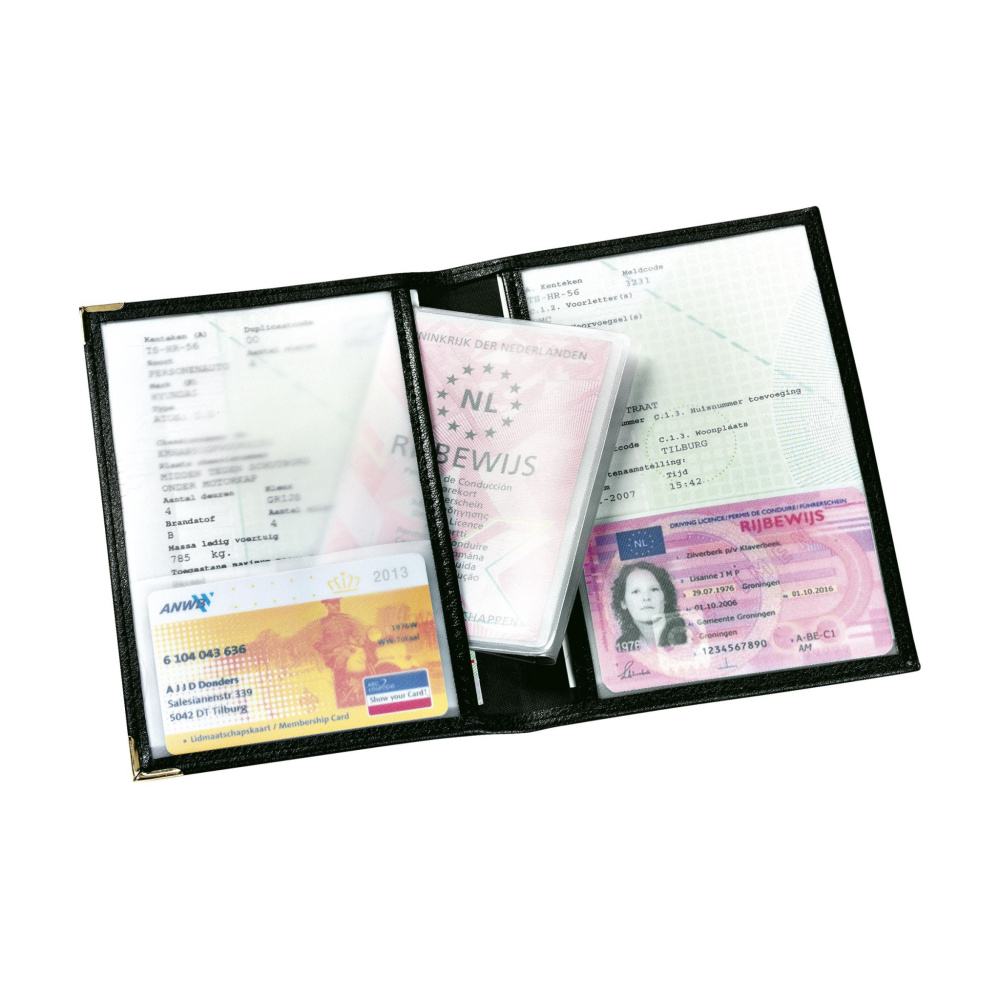 Logotrade business gift image of: Car document wallet