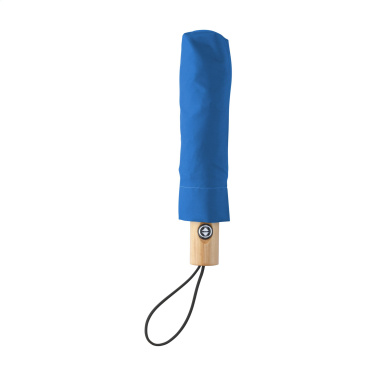 Logo trade promotional merchandise picture of: Michigan foldable RCS RPET umbrella 21 inch
