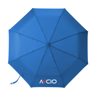 Logo trade promotional product photo of: Michigan foldable RCS RPET umbrella 21 inch
