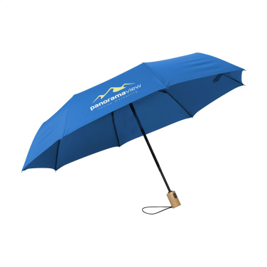 Logotrade promotional product picture of: Michigan foldable RCS RPET umbrella 21 inch