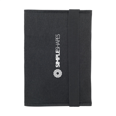 Logo trade corporate gifts image of: Identify GRS RPET Felt passport holder