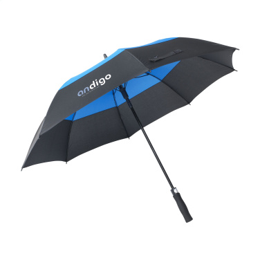 Logo trade promotional merchandise photo of: Morrison RPET umbrella 27 inch