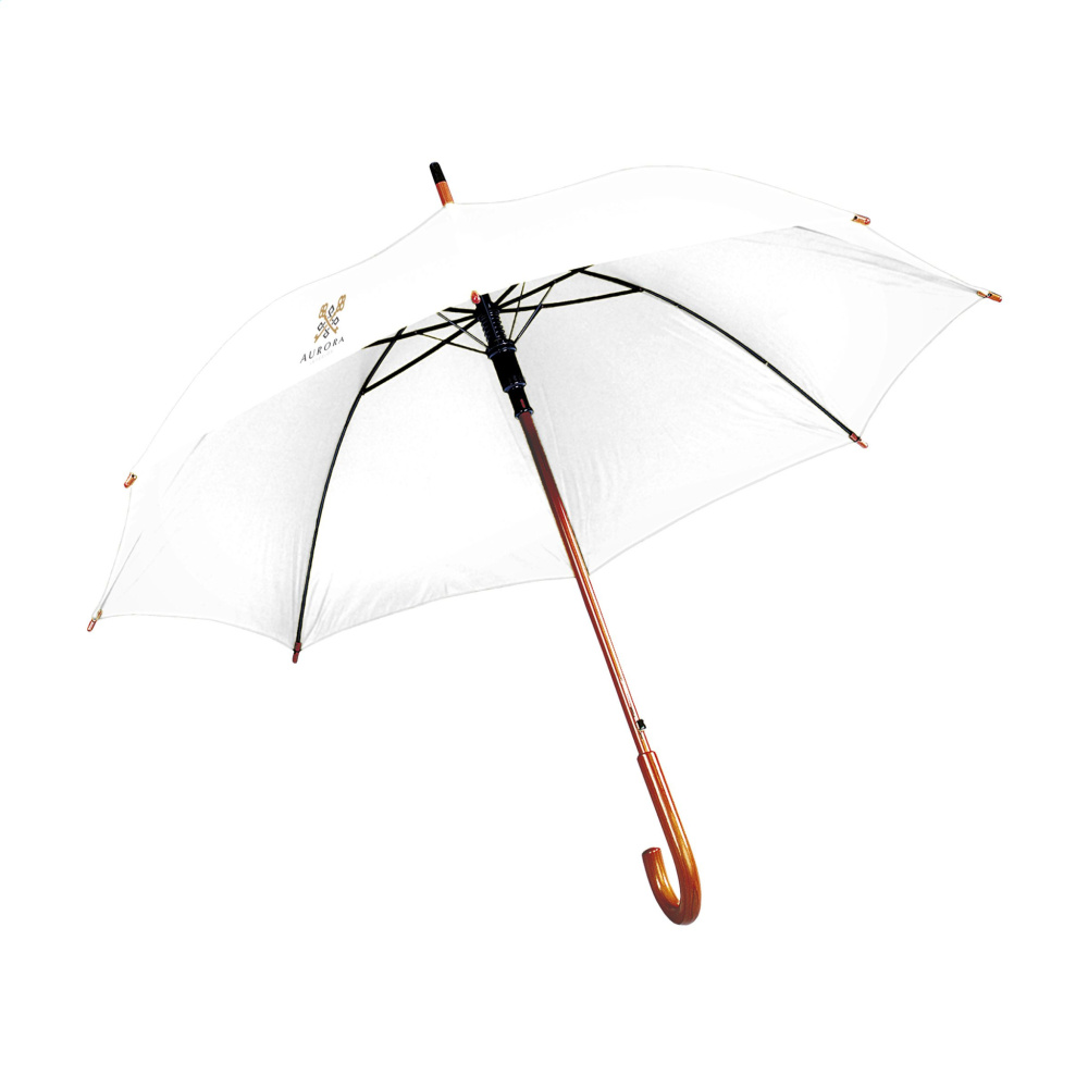 Logo trade advertising product photo of: FirstClass RCS RPET umbrella 23 inch