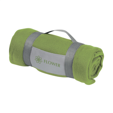 Logo trade advertising products image of: SuperSoft (180 g/m²) fleece blanket