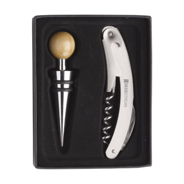 Logo trade corporate gifts image of: Vindeux wine gift set