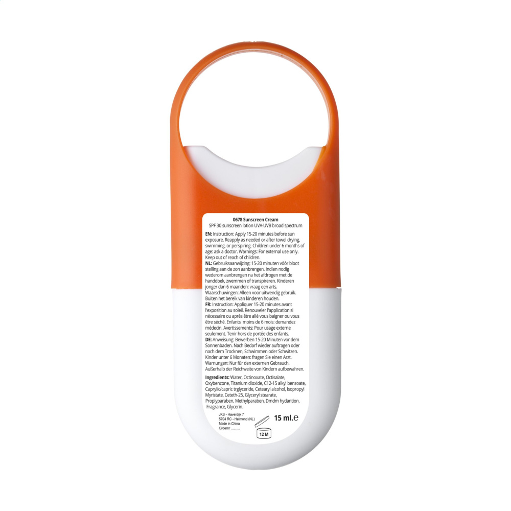 Logo trade advertising product photo of: Sunscreen Spray HookUp factor 30