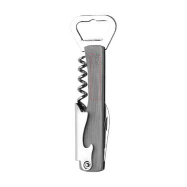 Logo trade promotional merchandise photo of: Butler Bamboo waiter’s friend