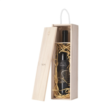 Logo trade promotional giveaway photo of: WineWood wine box