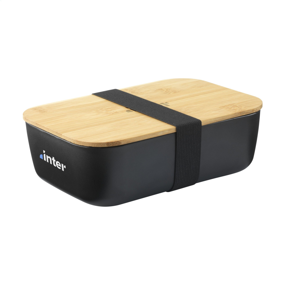 Logotrade promotional giveaway image of: Midori Bamboo Lunchbox