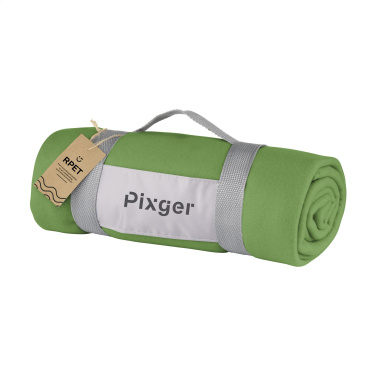 Logotrade advertising product picture of: SuperSoft RPET (180 g/m²) fleece blanket