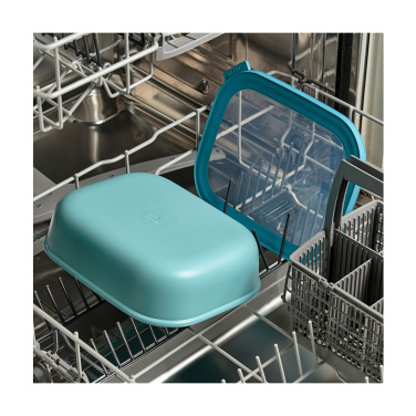 Logo trade promotional items image of: Mepal Cirqula multi use rectangular bowl 1 L lunchbox