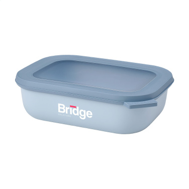 Logo trade promotional giveaways picture of: Mepal Cirqula multi use rectangular bowl 1 L lunchbox