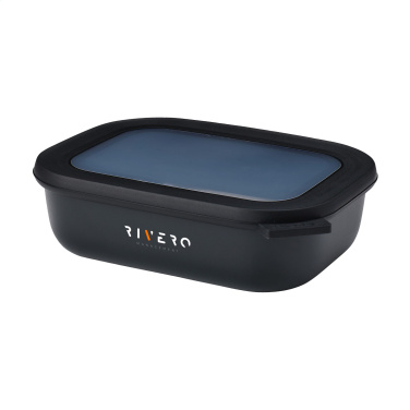 Logo trade advertising product photo of: Mepal Cirqula multi use rectangular bowl 1 L lunchbox