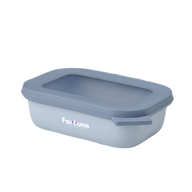 Logo trade promotional products image of: Mepal Cirqula multi use rectangular bowl 500ml lunchbox