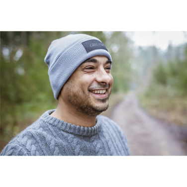 Logotrade promotional giveaway picture of: Stavanger GRS RPET Beanie hat