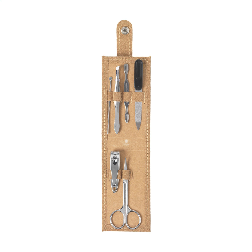 Logo trade promotional items image of: Cork Manicure Set