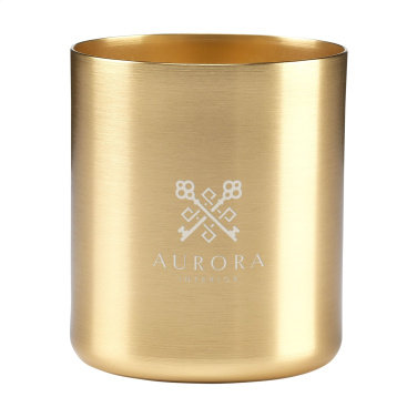 Logo trade promotional gifts picture of: Wooosh Scented Candle True Wood