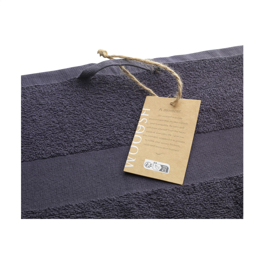 Logotrade business gift image of: Wooosh Bath Towel GRS Recycle Cotton Mix 140 x 70 cm