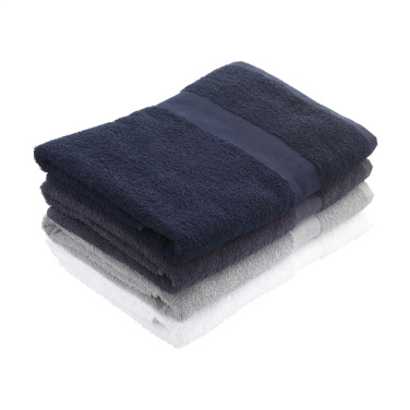 Logo trade promotional gift photo of: Wooosh Bath Towel GRS Recycle Cotton Mix 140 x 70 cm