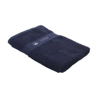 Logo trade promotional gift photo of: Wooosh Bath Towel GRS Recycle Cotton Mix 140 x 70 cm