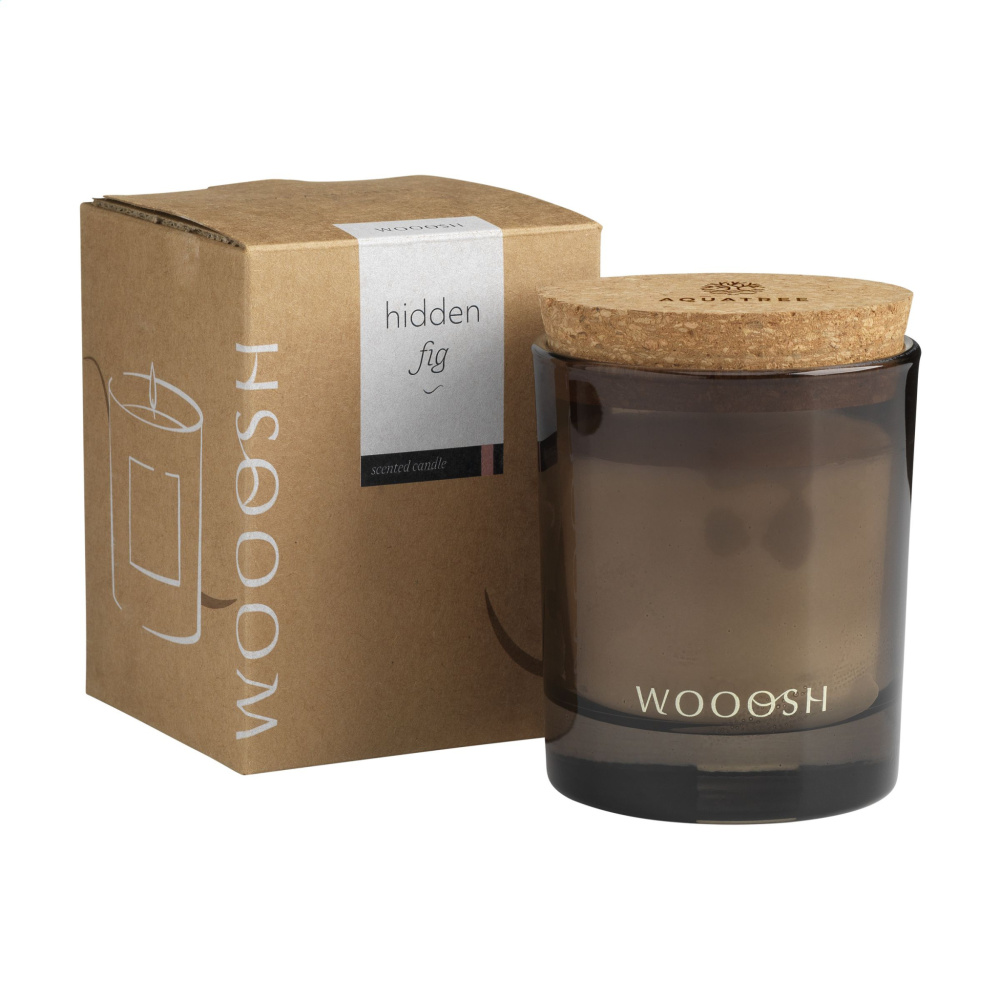 Logo trade promotional items image of: Wooosh Scented Candle Hidden Fig