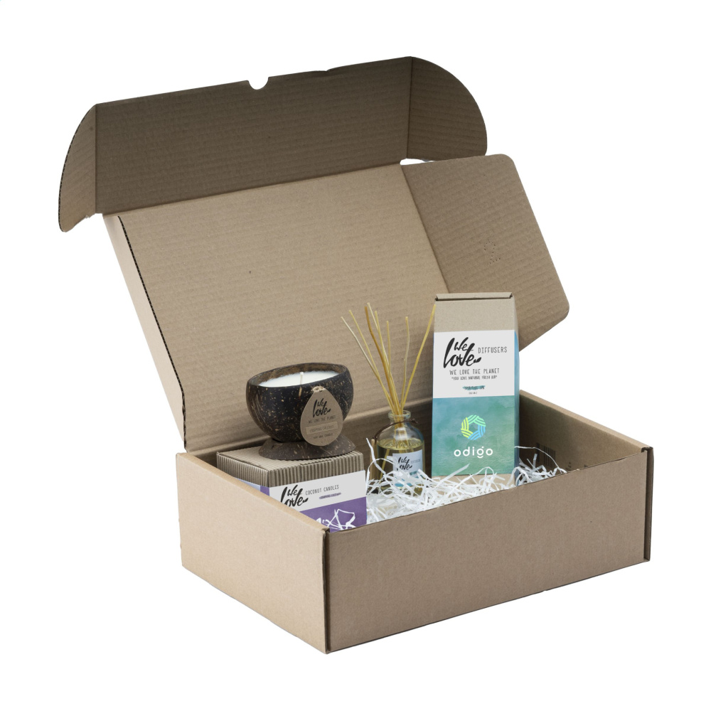 Logotrade promotional product image of: We Love The Planet Giftset Scent