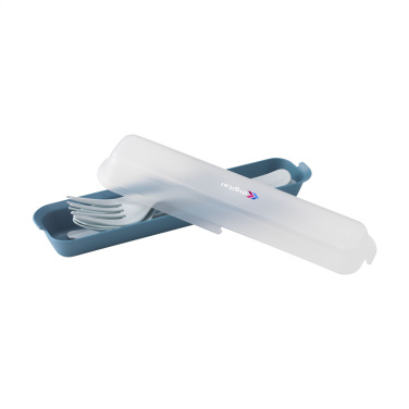 Logo trade promotional merchandise image of: Outdoor 6-piece Cutlery Set