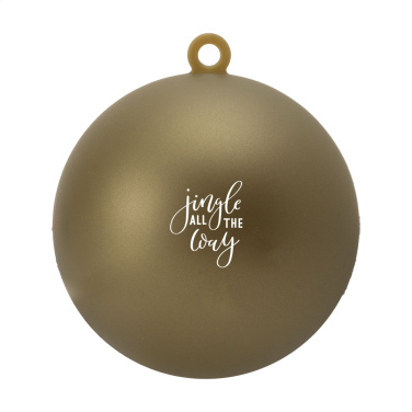 Logotrade promotional items photo of: Christmas Bauble Ø 7 cm Recycled PP - Made in Europe