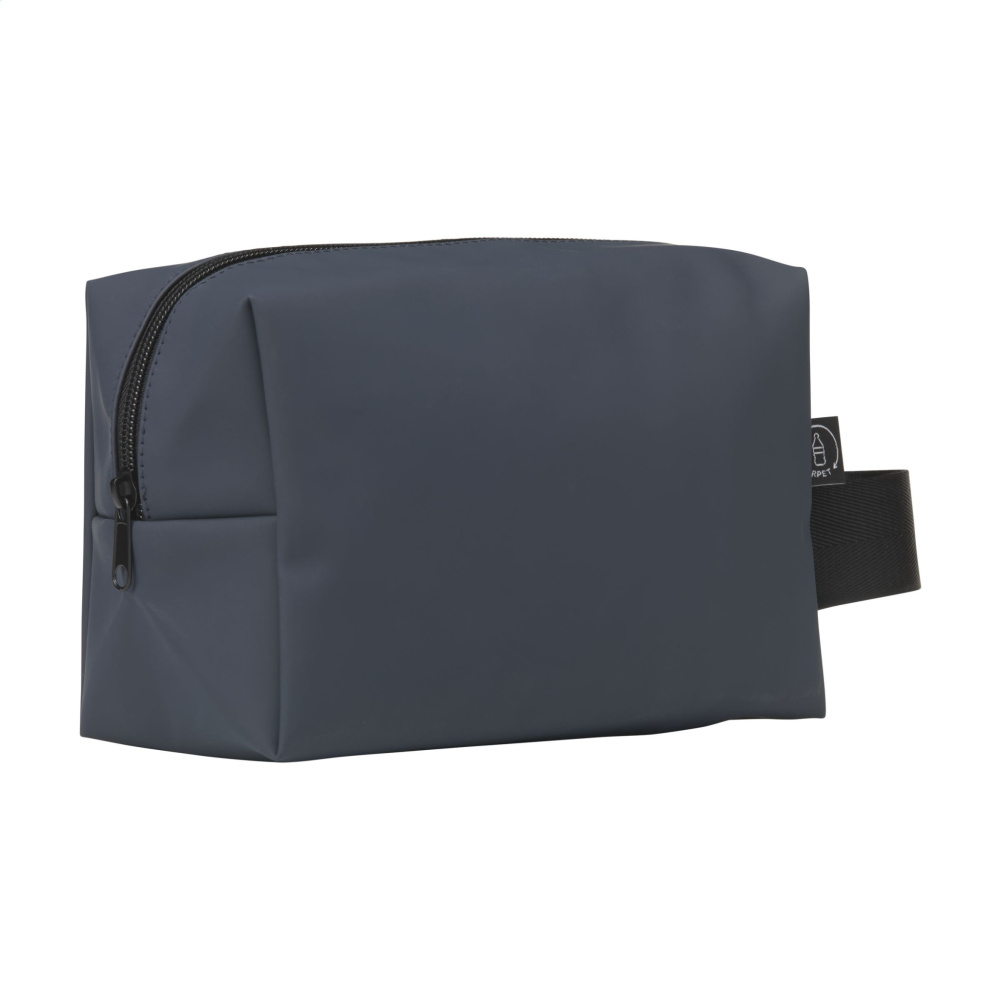 Logo trade promotional gifts image of: LeLennon RCS Recycled PU Toiletry Bag
