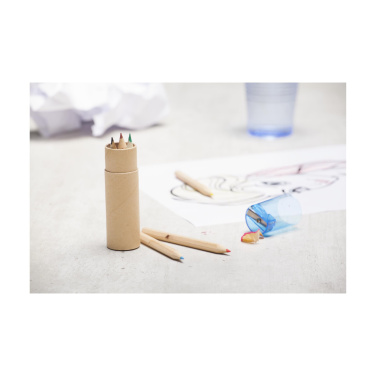 Logo trade promotional gifts picture of: ColourTube pencils