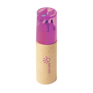 Logo trade promotional products image of: ColourTube pencils