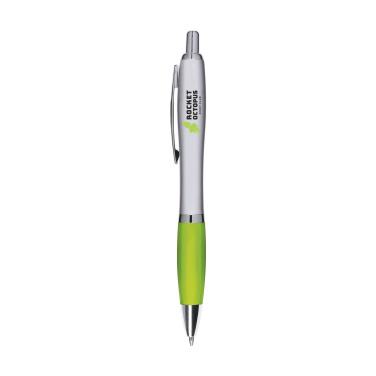 Logo trade promotional giveaways image of: Athos Silver pen