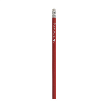 Logo trade promotional merchandise picture of: Topic varnished pencil